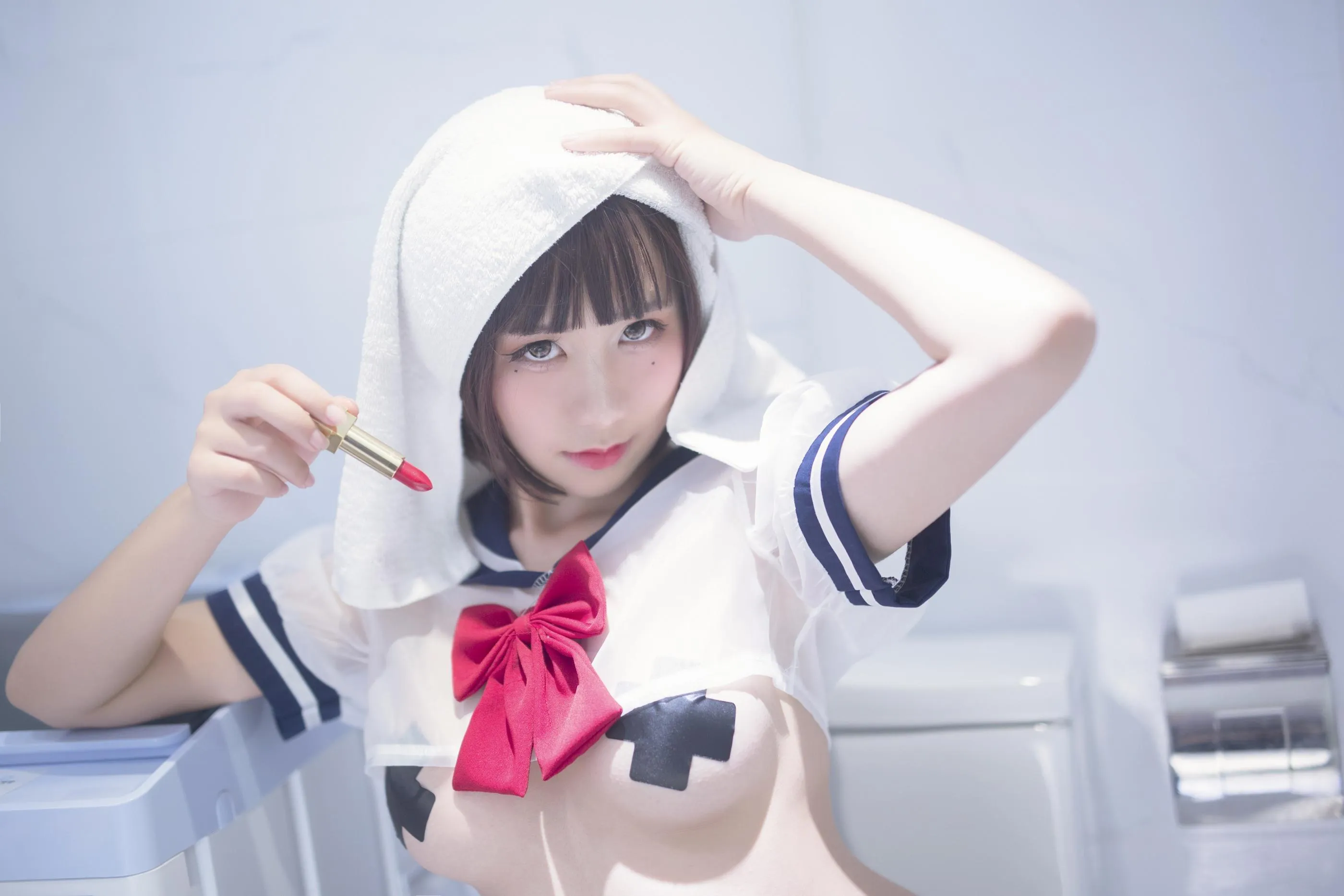 NO.37 九曲Jean-JK透明制服 [21P]插图1